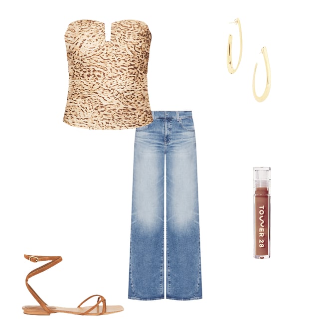 3rd bundle featuring 4 items which compliment Strapless Top