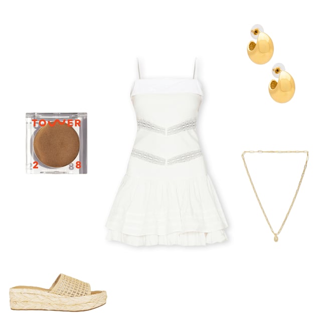 5th bundle featuring 4 items which compliment Chavi Mesh Sandal