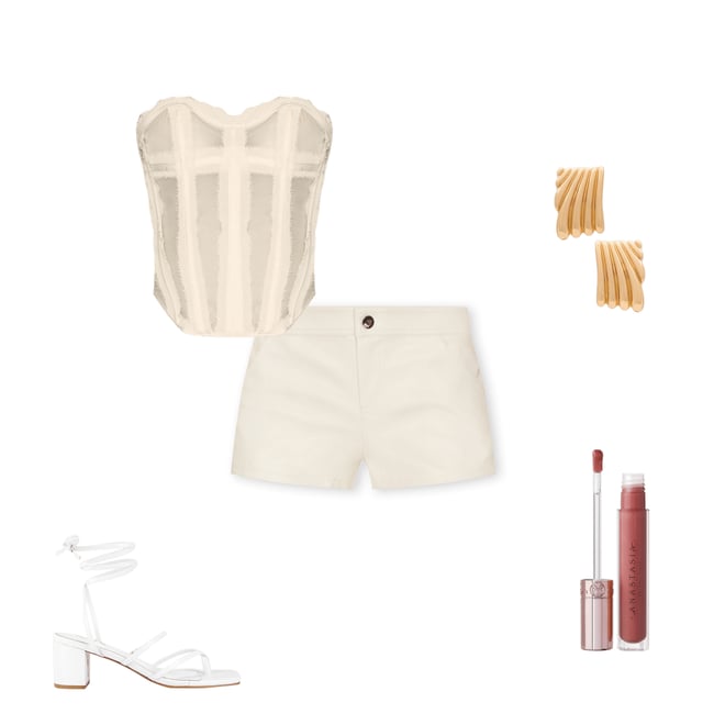 4th bundle featuring 4 items which compliment Gianna Micro Mini Shorts