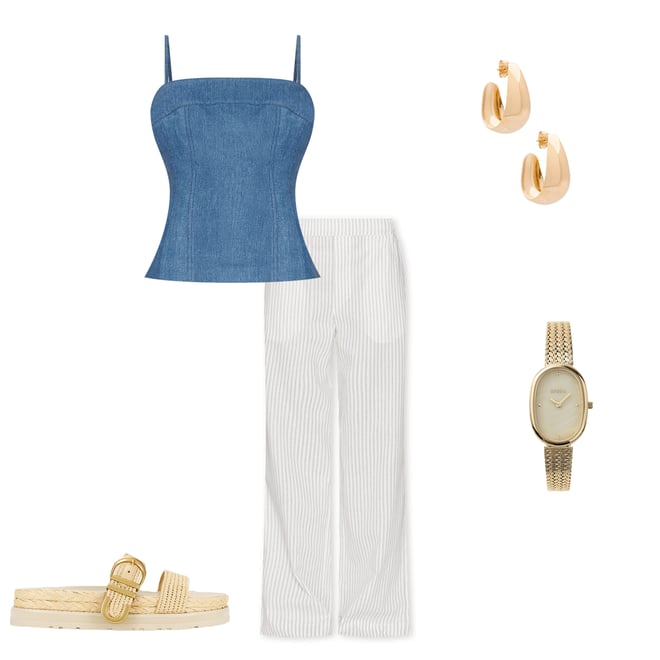 3rd bundle featuring 4 items which compliment Simone Top