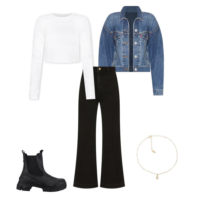 Ganni City Boot in Black | REVOLVE
