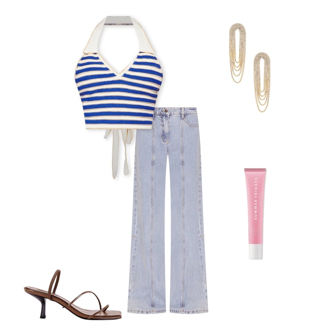 2nd bundle featuring 4 items which compliment Ali Halter Top