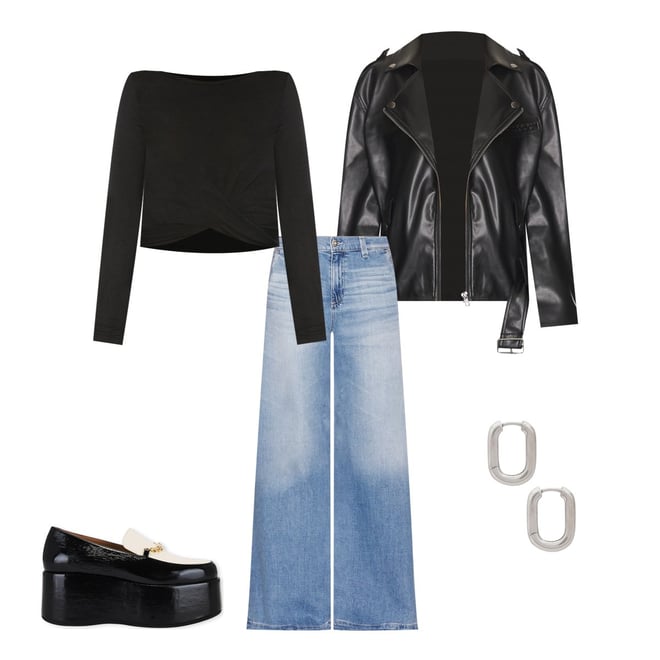 alo Cover Long Sleeve Top in Black | REVOLVE