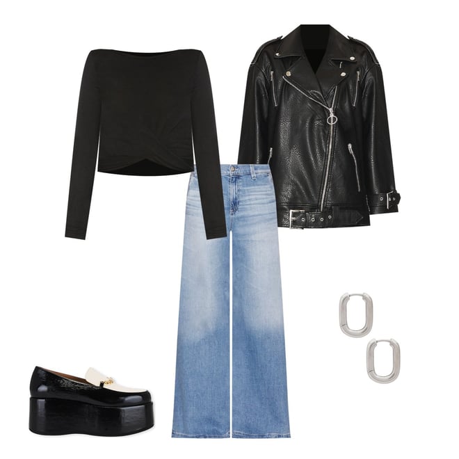 alo Cover Long Sleeve Top in Black | REVOLVE