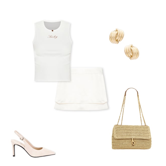 1st bundle featuring 4 items which compliment Pammi Mini Skort