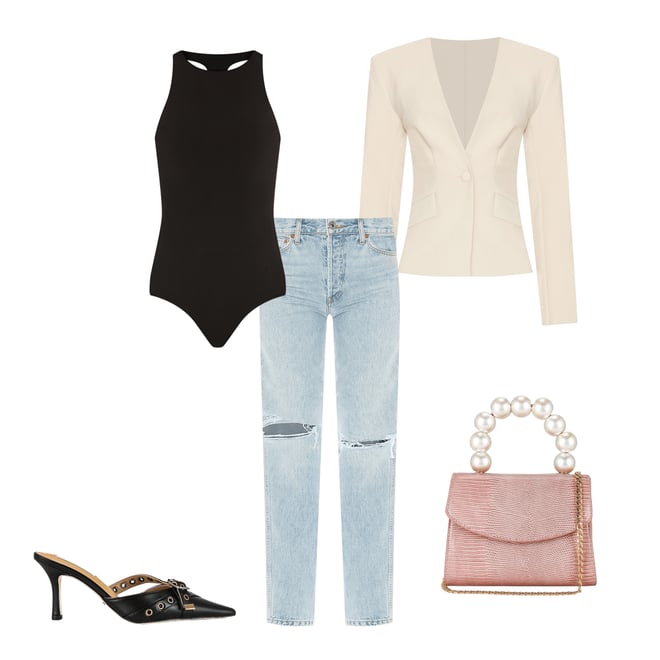 3rd bundle featuring 4 items which compliment Ballet Racerback Bodysuit