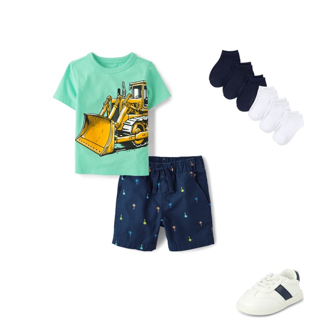 1st bundle featuring 3 items which compliment Baby And Toddler Boys Colorblock First Steps Sneakers
