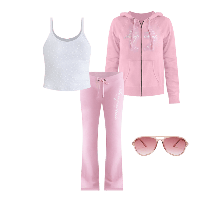 Aeropostale 1987 Fit & Flare Sweatpants