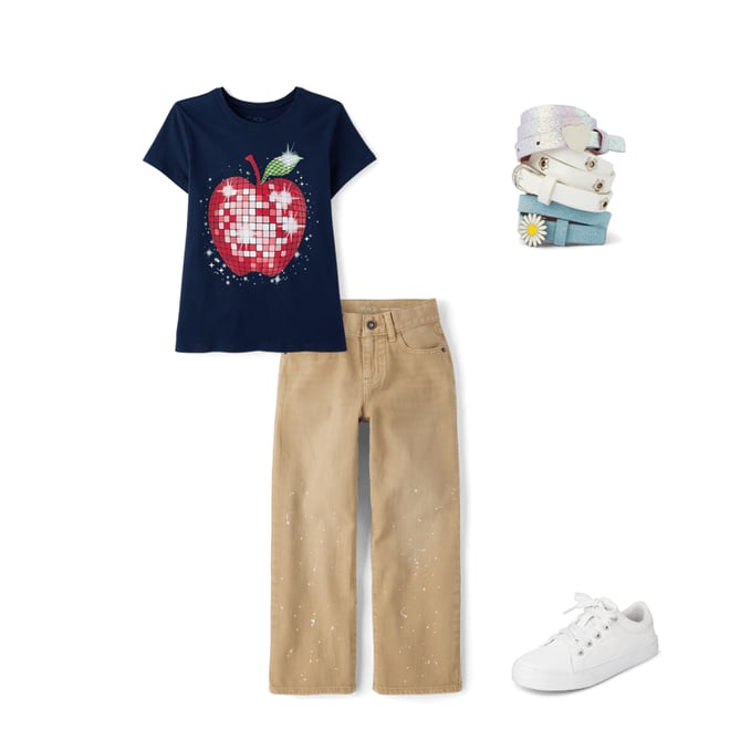 4th bundle featuring 3 items which compliment Girls Faux Denim Belt 3-Pack