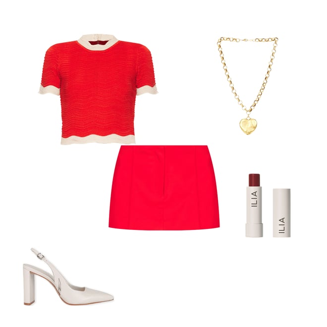 1st bundle featuring 4 items which compliment Iyla Knit Top