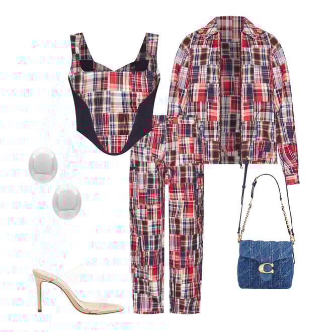 3rd bundle featuring 5 items which compliment Mina Patchwork Corset