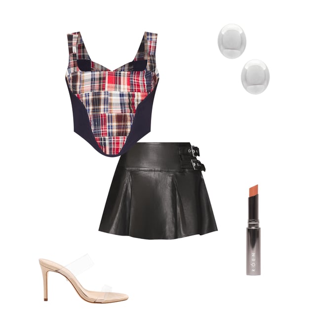 3rd bundle featuring 4 items which compliment Mina Patchwork Corset