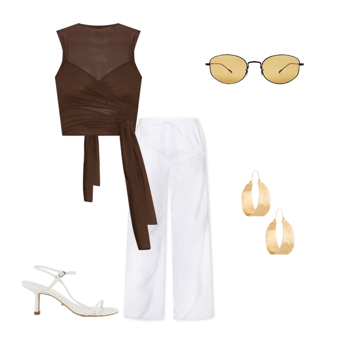 1st bundle featuring 4 items which compliment x REVOLVE Linen Pants