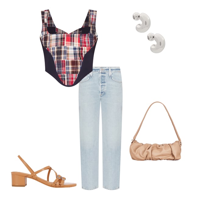 2nd bundle featuring 4 items which compliment Mina Patchwork Corset