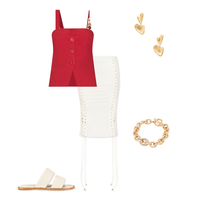 1st bundle featuring 4 items which compliment Irisa Top