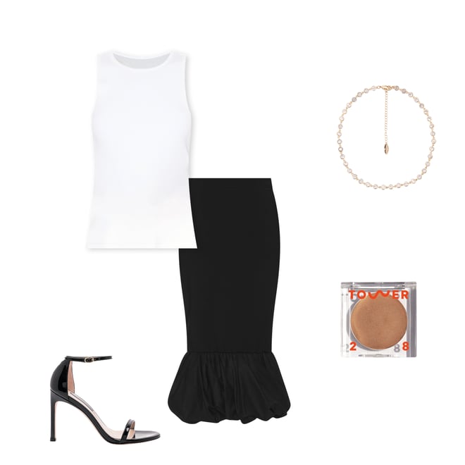 1st bundle featuring 4 items which compliment x REVOLVE Open Back Tank