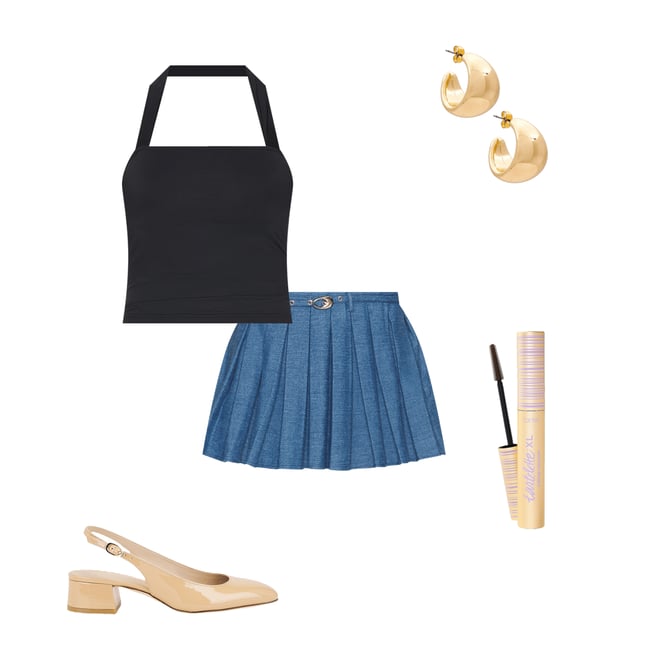 3rd bundle featuring 4 items which compliment Simone Mini Skirt