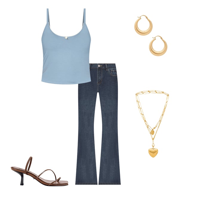 2nd bundle featuring 4 items which compliment Scoop Back Cami