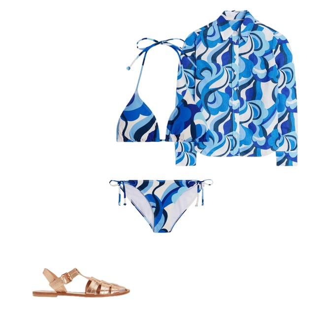 2nd bundle featuring 3 items which compliment Sienna Linen Shirt, Multi Abstract Swirl