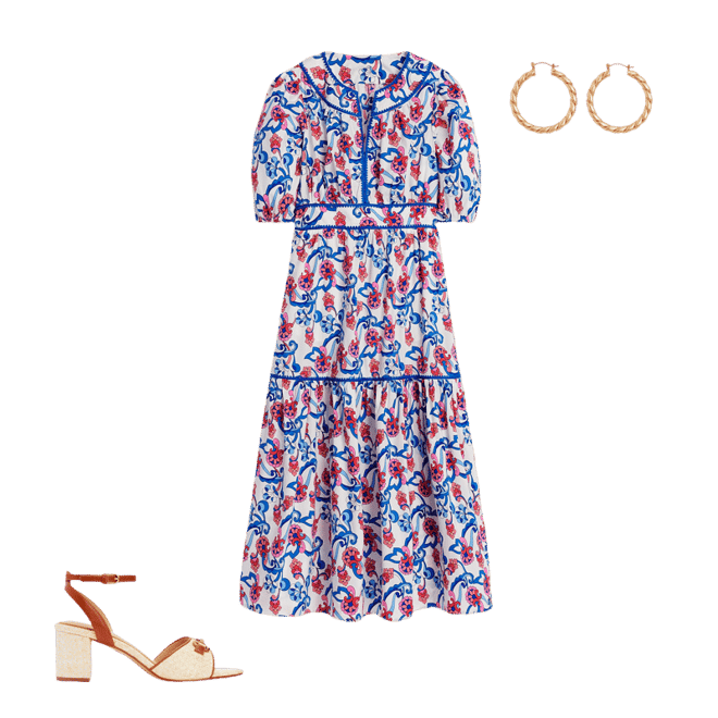 knee length dresses for ladies Rita Velvet Holiday Midi Dress  Savannah Taylor