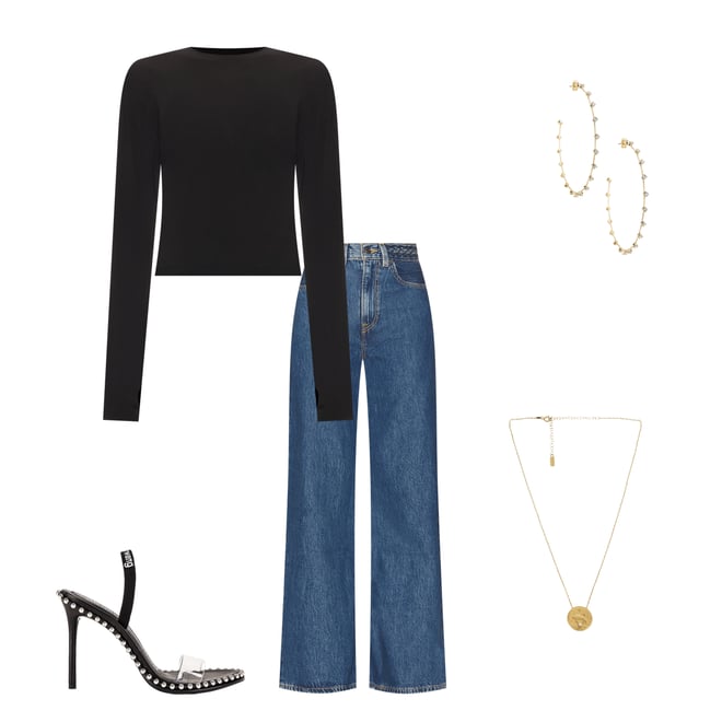 1st bundle featuring 4 items which compliment Shoulder Pad Top