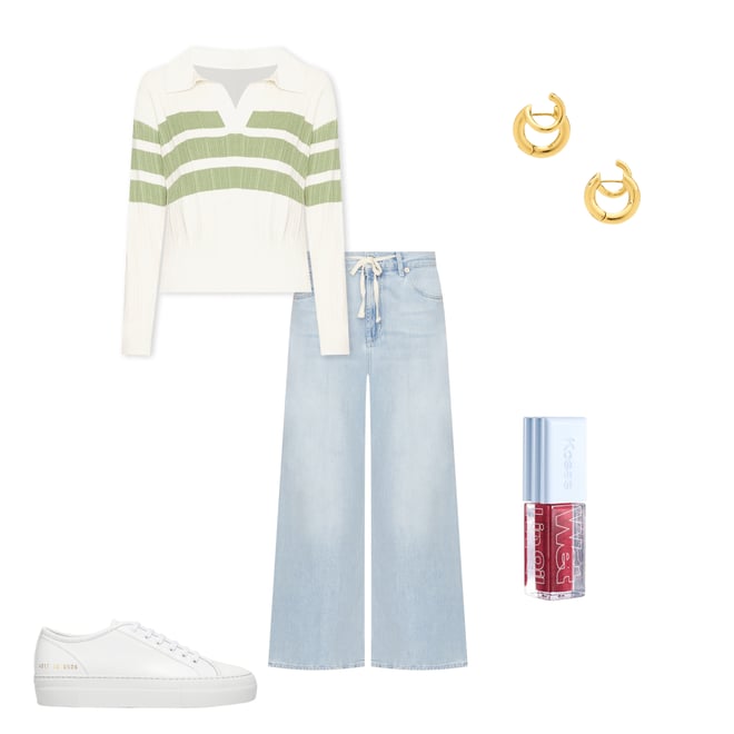 4th bundle featuring 4 items which compliment Tournament Low Platform Super Sneaker