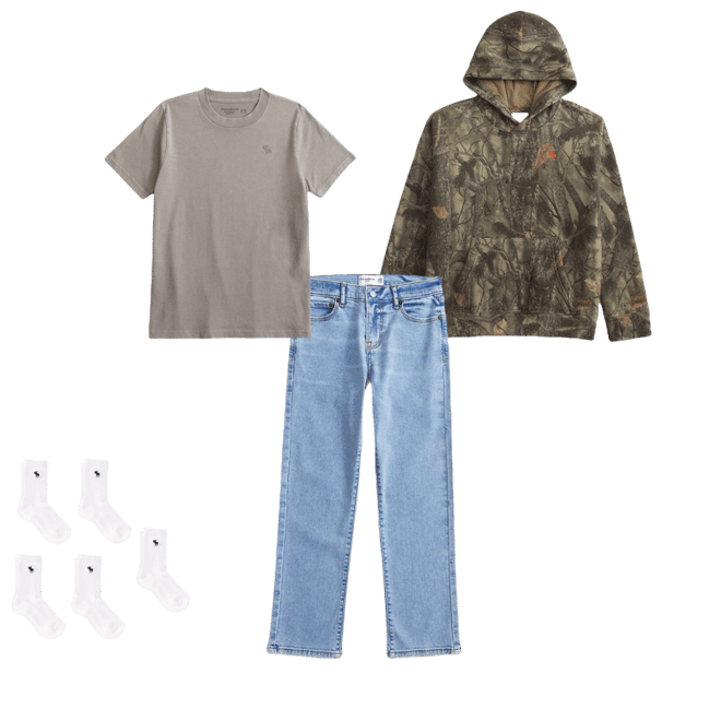 washed essential icon crew tee