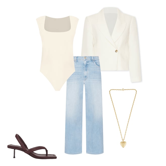 2nd bundle featuring 4 items which compliment Neoprene Cap Sleeve Bodysuit