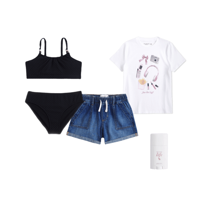 high rise relaxed pull-on shorts