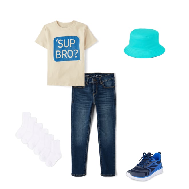 1st bundle featuring 4 items which compliment Boys Ombre Running Sneakers