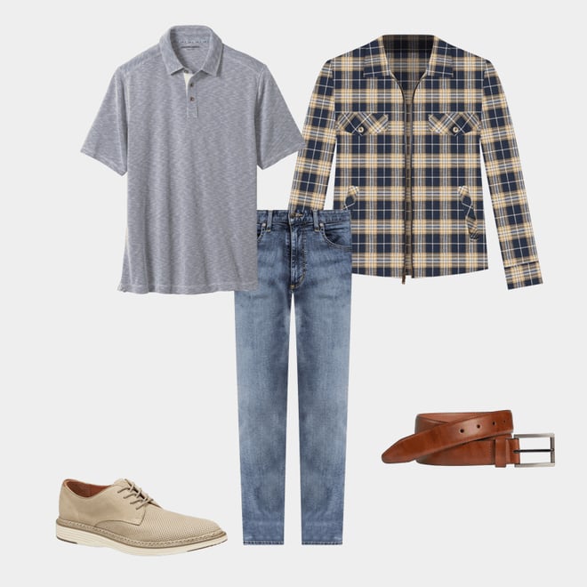 2nd bundle featuring 4 items which compliment Feather Edge Tonal Belt