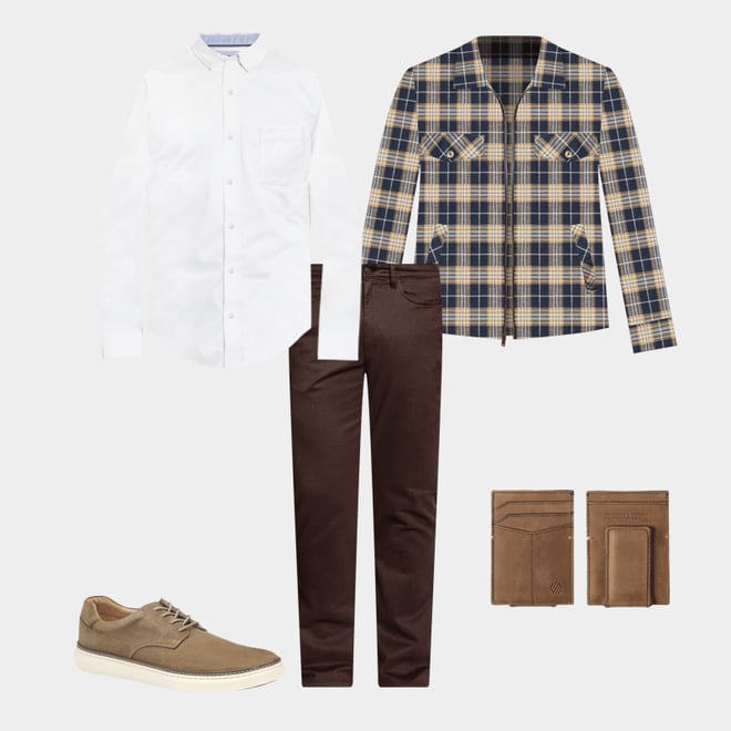 1st bundle featuring 4 items which compliment Jackson Front Pocket Wallet