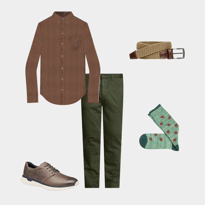6th bundle featuring 4 items which compliment Space Dyed Socks