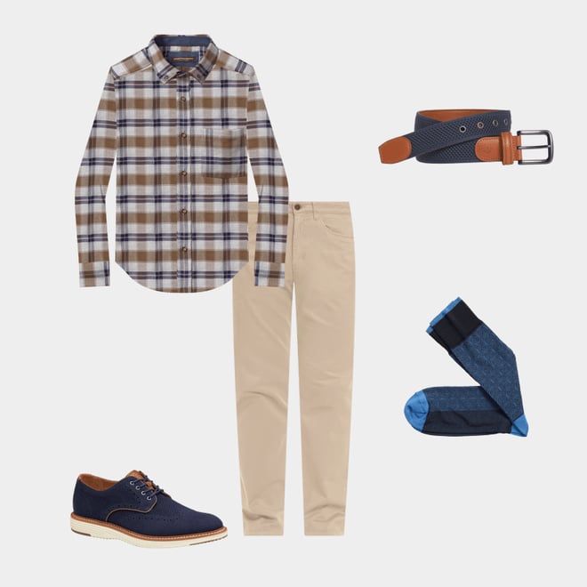 3rd bundle featuring 4 items which compliment Circle Grid Socks