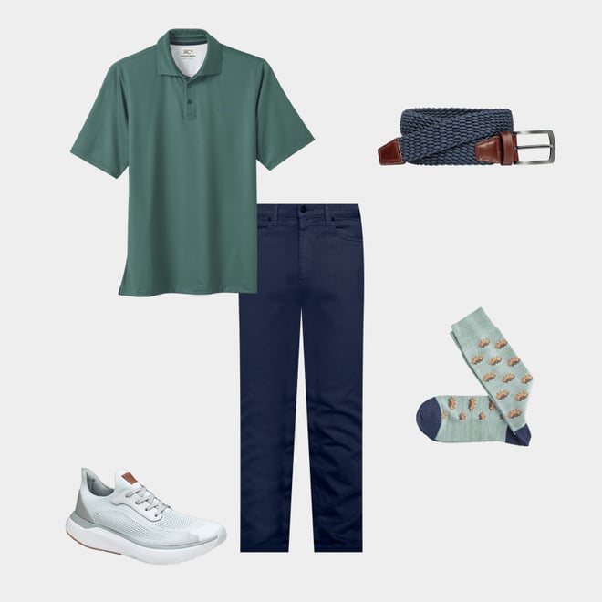 6th bundle featuring 4 items which compliment XC4® Performance Five-Pocket Pants
