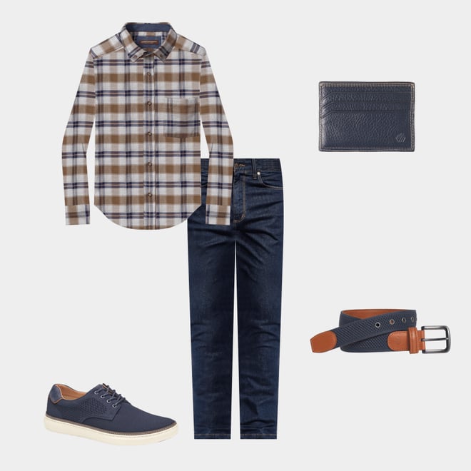 8th bundle featuring 4 items which compliment Amherst Engineered Knit Belt