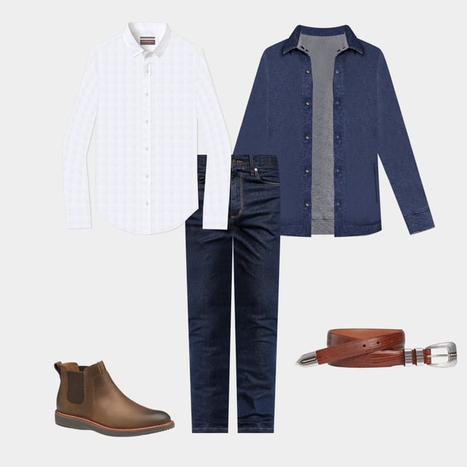 1st bundle featuring 4 items which compliment Upton Chelsea Boot