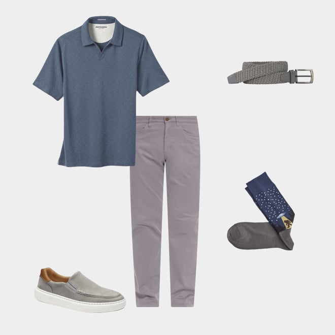 1st bundle featuring 4 items which compliment Anders Moc Toe Slip-On