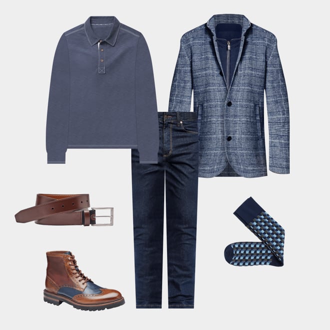4th bundle featuring 5 items which compliment Upton Car Coat
