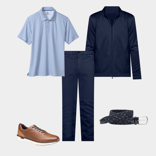 7th bundle featuring 4 items which compliment XC4® Performance Polo