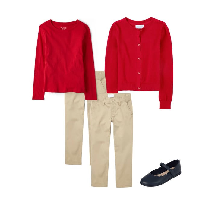 5th bundle featuring 3 items which compliment Girls Comfort Flex Mary Jane Shoes