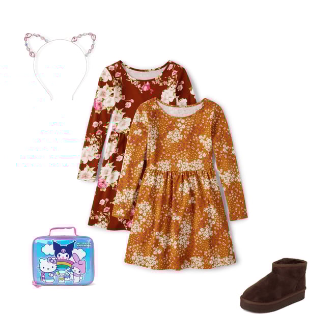 6th bundle featuring 3 items which compliment Girls Jeweled Cat Ears Headband