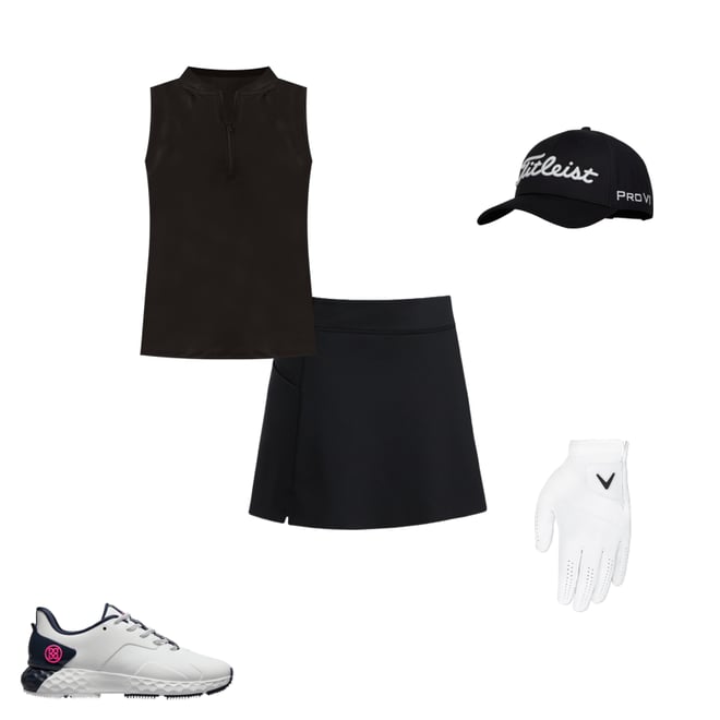 【G FORE】JERSEY SKIRT(WOMEN) /追跡付 G/FORE Women's Knockout A-Line Golf Skort - Carl's Golfland