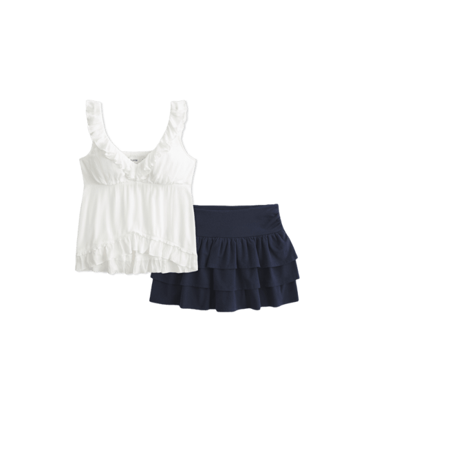 Easy Ruffle Babydoll Top