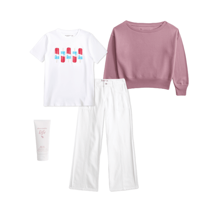 essential off-the-shoulder sweatshirt