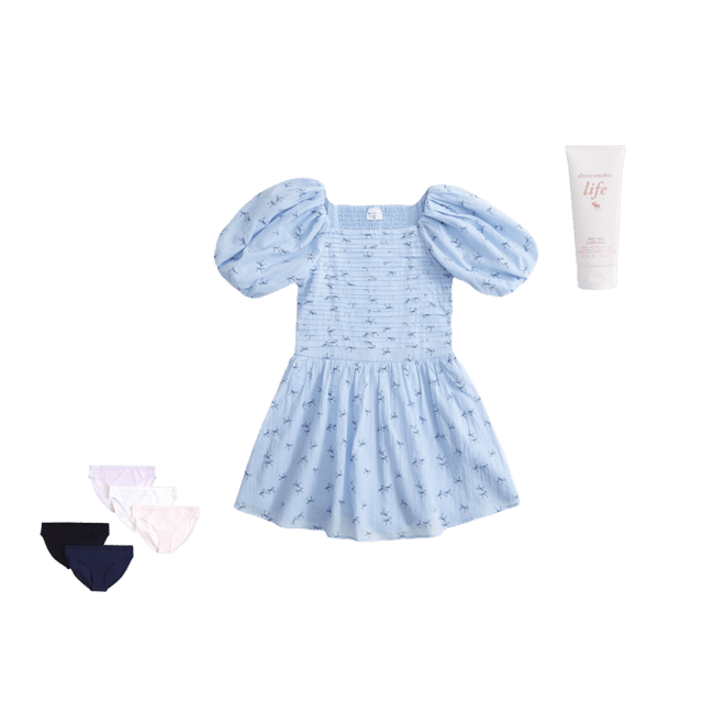 emerson puff sleeve mini dress