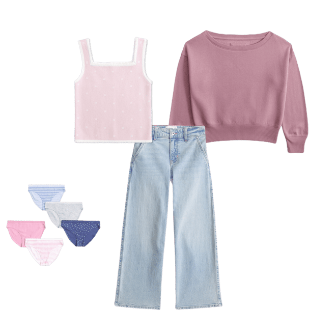essential off-the-shoulder sweatshirt