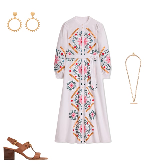 1st bundle featuring 3 items which compliment Ruby Linen Blend Shirt Dress
