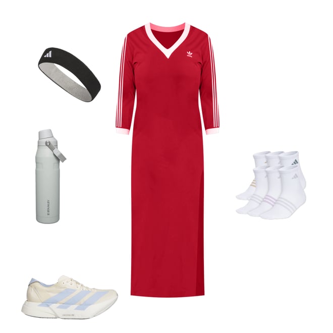 adidas Women's adicolor 3-Stripes Maxi Dress | Dick's