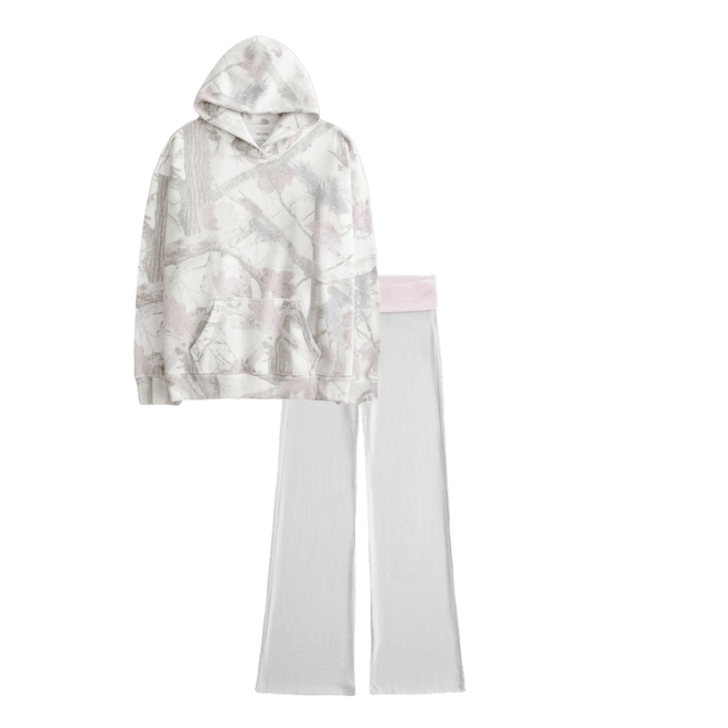 Hollister Feel Good Fleece Oversized Hoodie